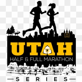 Salt Lake City Cityscape 11, HD Png Download - marathon png