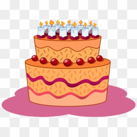 Birthday Cake, HD Png Download - bolo png