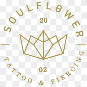 Soulflower Tattoo, HD Png Download - circulo negro png