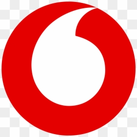 Vodafone Uk Logo, HD Png Download - circulo negro png