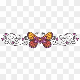 Lower-back Tattoo, HD Png Download - borboletas png