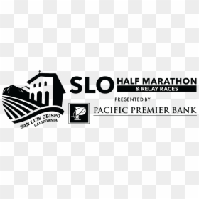 Slo Half Marathon Logo, HD Png Download - marathon png