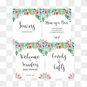 Baby Shower Printable Decorations, HD Png Download - baby shower banner png