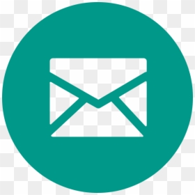Email Icon Round Black, HD Png Download - email.png