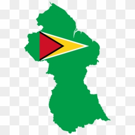 Guyana Map Black, HD Png Download - mapa png