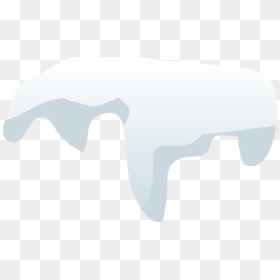 Snow Caps Clip Art, HD Png Download - snow drift png