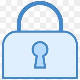 White Lock Png, Transparent Png - white transparent png