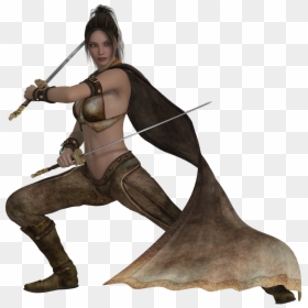 Female Warrior Transparent, HD Png Download - female warrior png