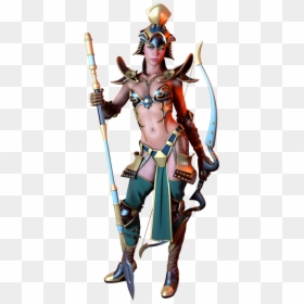 Transparent Greek Warrior Clipart - Woman Warrior, HD Png Download - female warrior png