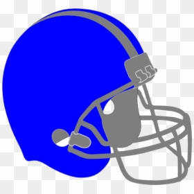 Clip Art Blue Football Helmet, HD Png Download - football helmets png