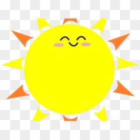 Sunshine Clipart Wallpaper - Cartoon Sun On Black Background, HD Png Download - sunshine clipart png