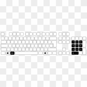 Drawing Keyboard Keypad - Keyboard Of Macbook Pro, HD Png Download - keyboard icon png