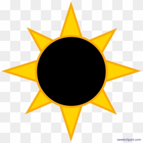 Solar Eclipse Sun Clip Art - Solar Eclipse Clip Art Free, HD Png Download - sunshine clipart png