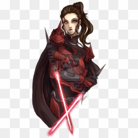 Fictional Character,woman Warrior,illustration,cg Illustration,long - Deviantart Sith Girl, HD Png Download - female warrior png
