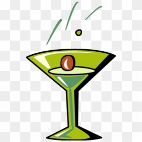 Alcohol Clipart Drinks Free Transparent Png - Martini Glass, Png Download - champagne clipart png