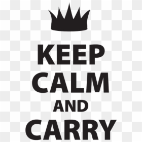 Keep Calm And Carry Decal - Keep Calm, HD Png Download - keep calm png