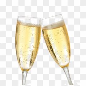 Champagne Glasses Pictures - High Resolution Champagne Glasses, HD Png Download - champagne clipart png