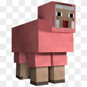 Thumb Image - Minecraft Sheep Dyed Pink, HD Png Download - minecraft background png