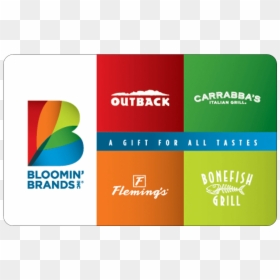 Restaurant Gift Cards Outback, HD Png Download - outback steakhouse logo png