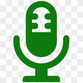 Buzzing Sound Icons - Mic Icon Green Png, Transparent Png - flickr icon png