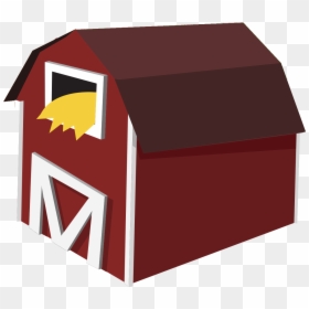 Barn Icon - Barn Clipart Transparent Background, HD Png Download - farm icon png