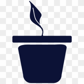 Potted Plant Icon, HD Png Download - plant icon png