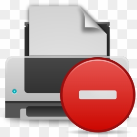 Icons - Printer Error Icon, HD Png Download - error icon png