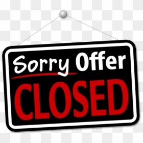 Sign, HD Png Download - close.png