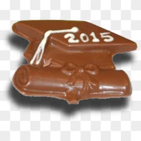Chocolate, HD Png Download - gold graduation cap png