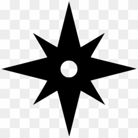 Transparent 8 Pointed Star Png - 8 Point Star Vector, Png Download - white star icon png