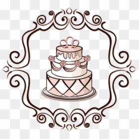 Cake Background Pic Vector, HD Png Download - cake icon png
