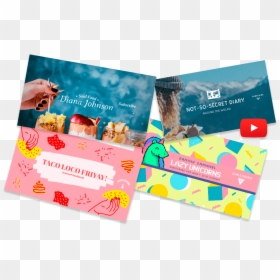 Youtube Banners - Flyer, HD Png Download - blank banners png