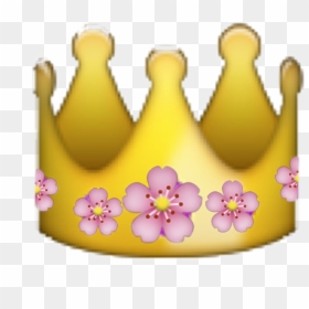 Crown Flowercrown Emoji Flower Flowersfreetoedit - Transparent Crown 