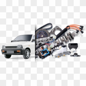 Crown Fit Car Parts - Maruti 800, HD Png Download - car parts png