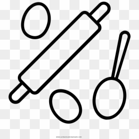 Cooking Utensils Coloring Page, HD Png Download - microscope icon png