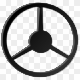 Best Steering Wheel Auto - Steering Wheel Clip Art, HD Png Download - car parts png
