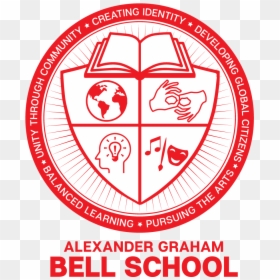 Picture - Ag Bell School Logo, HD Png Download - school bell png