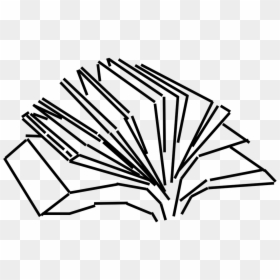 Paper, Page, Document, Book, Flip, Read, Literature - Flipping Through A Book Clipart, HD Png Download - book page png