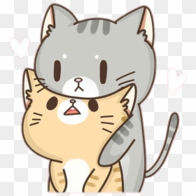 Transparent Copy Cat Clipart - Stickers De Gatitos Para Whatsapp, HD Png Download - tumblr cat png