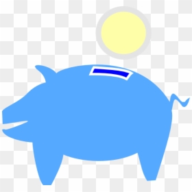 Piggy Bank Svg Clip Arts - Clip Art, HD Png Download - piggy bank icon png