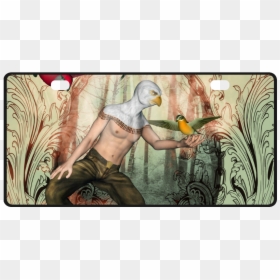The Birdman With Birds License Plate - Visual Arts, HD Png Download - birdman png