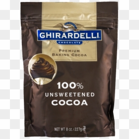 Ghirardelli Chocolate 100% Unsweetened Cocoa Oz, HD Png Download - cocoa png