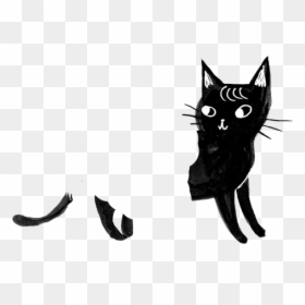 Silhouette, HD Png Download - tumblr cat png