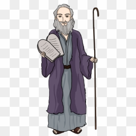 Presentation Name On Emaze - Moses Clipart, HD Png Download - moses png