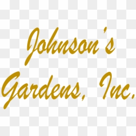 Calligraphy, HD Png Download - johnson and johnson png