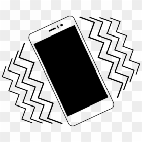 Mobile Phone Vibration, HD Png Download - smartphone clipart png