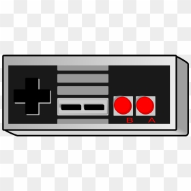 Old School Game Controller, HD Png Download - controller png