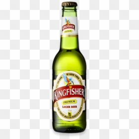 Kingfisher Beer Small Bottle, HD Png Download - beer bottle png