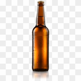 Brown Beer Bottle Transparent, HD Png Download - beer bottle png