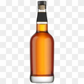 Whiskey Bottle Clip Art, HD Png Download - beer bottle png